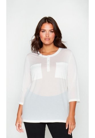 Blusa Para Mujer. Manga 3/4 Crudo Marca L&H Ref. 1F612243 L&H