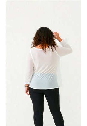 Blusa Para Mujer. Manga 3/4 Crudo Marca L&H Ref. 1F612243
