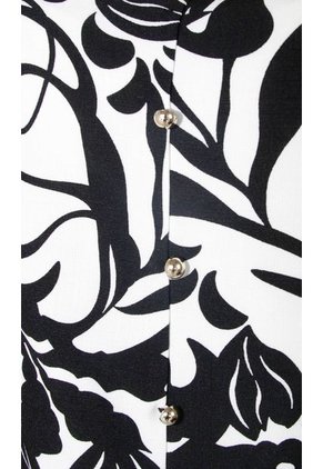 Blusa Para Mujer Manga Sisa Negro Marca L&H