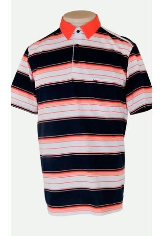 Camiseta Para Hombre Manga Corta Naranja Marca L&H L&H