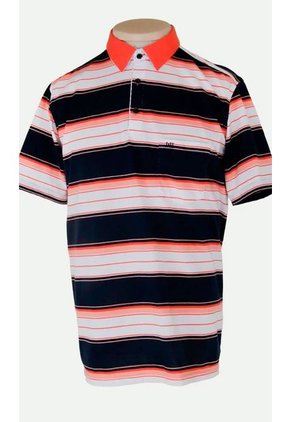 Camiseta Para Hombre Manga Corta Naranja Marca L&H