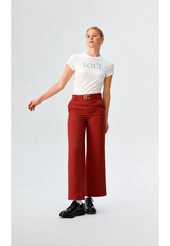 Pantalon Para Mujer Terracota Marca L&H Ref. 1F407235 L&H