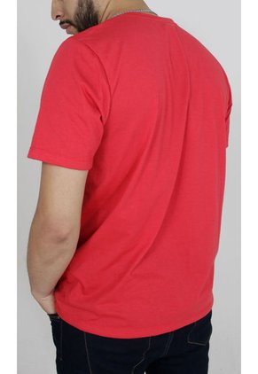 Camiseta Para Hombre Manga Corta Rojo Marca L&H