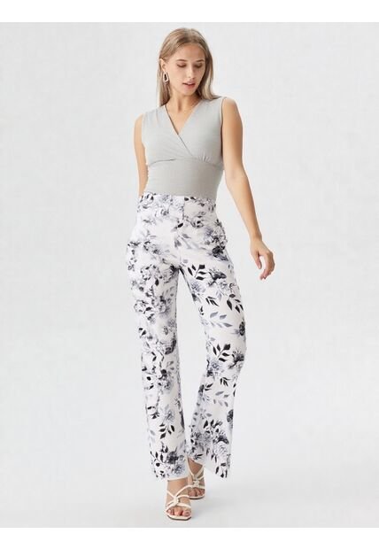 Pantalon Para Mujer Negro Marca L&H Ref. 1F407243