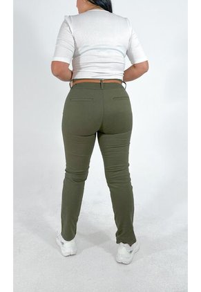 Pantalon Para Mujer Verde Marca L&H Ref. 1Ac407001