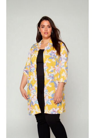 Bluson Para Mujer. Manga 3/4 Amarillo Marca L&H Ref. 7D624008 L&H