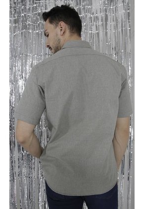 Camisa Para Hombre Manga Corta Verde Marca L&H