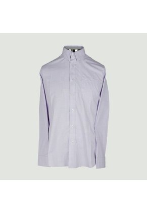 Camisa Para Hombre Manga Larga Lila Marca L&H