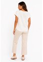 Blusa Para Mujer Manga Corta Blanco Marca L&H Ref. 2J412286 de L&H