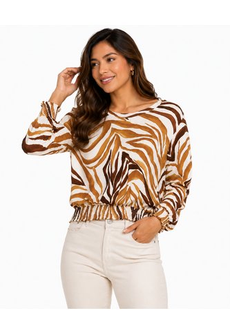 Camiseta Para Mujer Manga 3/4 Naranja Marca L&H Ref. 2J409136 L&H