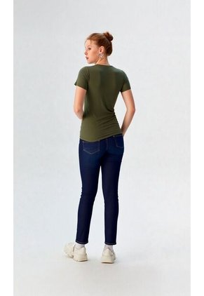 Camiseta Para Mujer Manga Corta Verde Marca L&H Ref. 5G409250