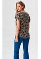 Camiseta Para Mujer Manga Corta Verde Marca L&H Ref. 2J401005 de L&H