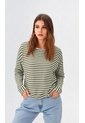 Camiseta Para Mujer Manga 3/4 Verde Marca L&H Ref. 1F409549 de L&H