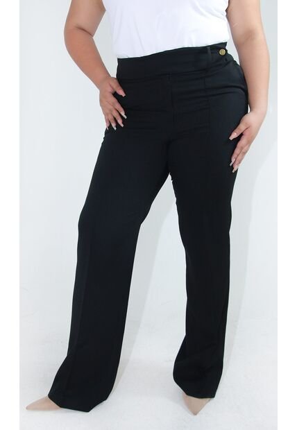 Pantalon Para Mujer. Negro Marca L&H