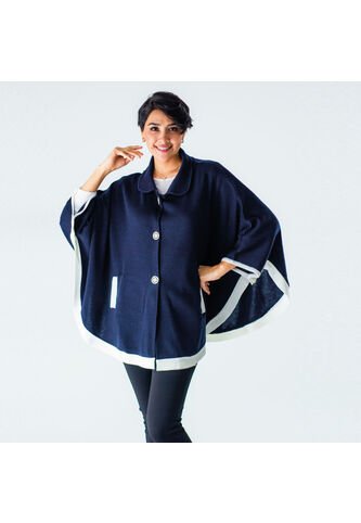 Capa Para Mujer Azul Marca L&H L&H