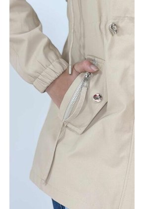 Chaqueta Para Mujer Beige Marca L&H