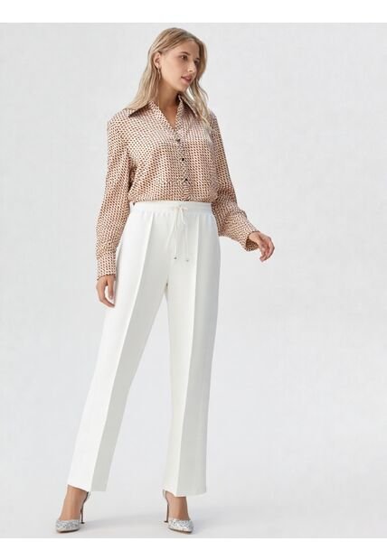 Pantalon Para Mujer Crudo Marca L&H Ref. 1F407248