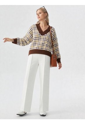 Pantalon Para Mujer Crudo Marca L&H Ref. 1F407248