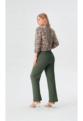 Pantalon Para Mujer Verde Marca L&H Ref. 1F407248