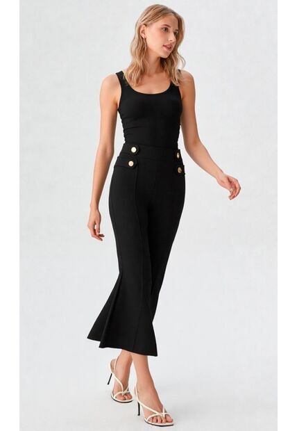 Leggins Para Mujer Negro Marca L&H Ref. 1F423139