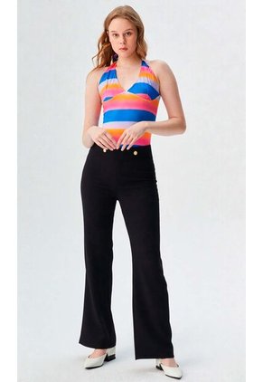 Leggins Para Mujer Negro Marca L&H Ref. 1Ak423003