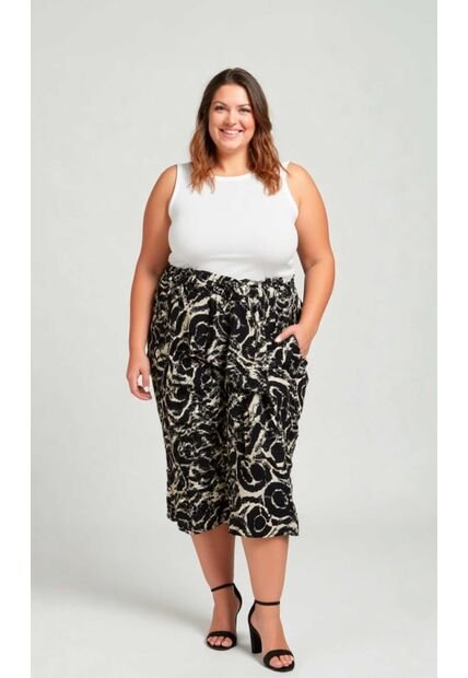Capri Para Mujer. Negro Marca L&H Ref. 2J626025