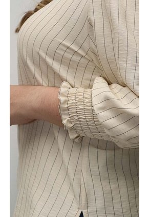 Blusa Para Mujer. Manga 3/4 Amarillo Marca L&H