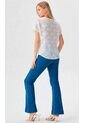 Camiseta Para Mujer Manga Corta Blanco Marca L&H Ref. 1F409541 de L&H