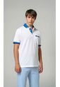 Polo Para Hombre Blanco Marca L&H de L&H
