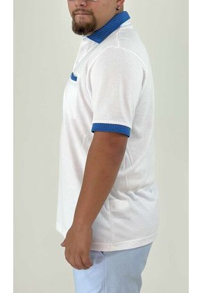 Polo Para Hombre Blanco Marca L&H