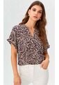 Blusa Para Mujer Manga Corta Morado Marca L&H Ref. 2J412281 de L&H