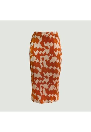 Falda Para Mujer Beige Marca L&H