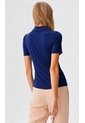 Camiseta Para Mujer Manga Corta Azul Marca L&H Ref. 4R409233 de L&H