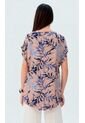 Blusa Para Mujer Manga Corta Azul Marca L&H Ref. 1F412732 de L&H