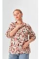 Blusa Para Mujer Manga 3/4 Taupe Marca L&H Ref. 1F412729 de L&H