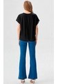 Camiseta Para Mujer Manga Corta Negro Marca L&H Ref. 1F409521 de L&H