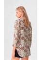 Blusa Para Mujer Manga Larga Taupe Marca L&H Ref. 5P412288 de L&H