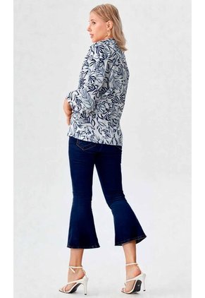 Blusa Para Mujer Manga Larga Azul Marca L&H Ref. 5P412288