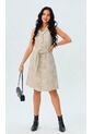 Vestido Para Mujer Beige Marca L&H Ref. 1F417024 de L&H