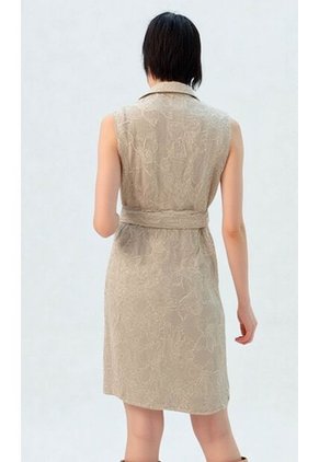 Vestido Para Mujer Beige Marca L&H Ref. 1F417024