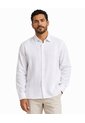 Guayabera Para Hombre Manga Larga Blanco Marca L&H Ref. 9R135077 de L&H
