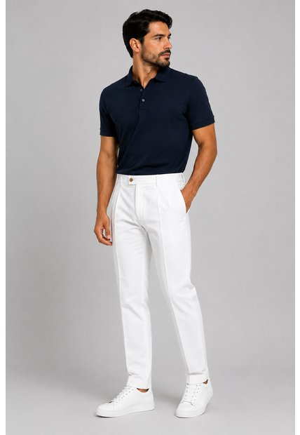 Pantalon Para Hombre  Blanco Marca L&H Ref. 9R107015