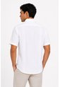 Guayabera Para Hombre Manga Corta Blanco Marca L&H Ref. 9R135078 de L&H