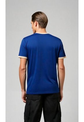 T-Shirt Para Hombre Manga Corta Azul Marca L&H Ref. 4K109135
