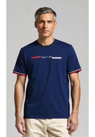 T-Shirt Para Hombre Azul Marca L&H Ref. 4K109134 L&H