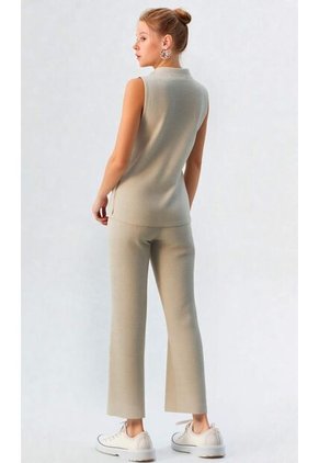 Sudadera Para Mujer Beige Marca L&H Ref. 4K405010