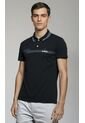 Polo Para Hombre Manga Corta Negro Marca L&H Ref. 4K109130 de L&H