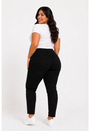 Jean Para Mujer.  Negro Marca L&H Ref. 8S607060