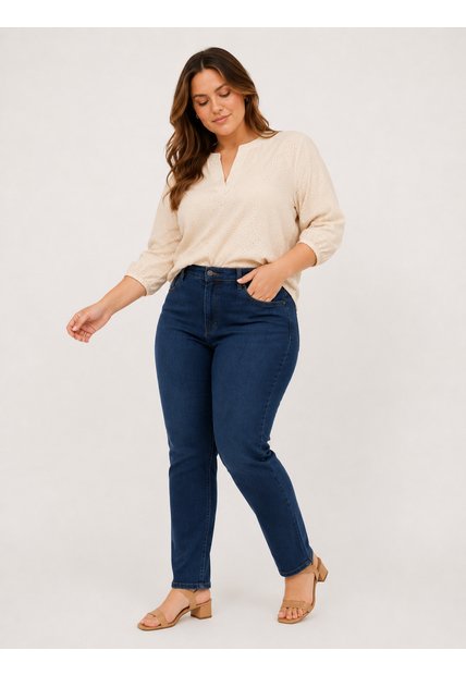 Jean Para Mujer.  Azul Marca L&H Ref. 8S607062