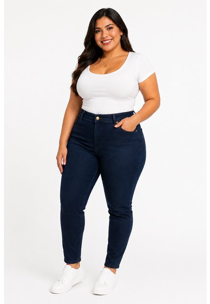 Jean Para Mujer.  Azul Marca L&H Ref. 8S607060
